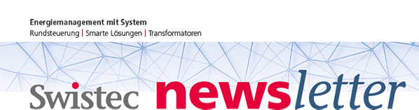 Newsletter Swistec Systems AG, Energiemanagement mit System