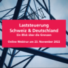 Webinar «Laststeuerung: Schweiz & Deutschland»